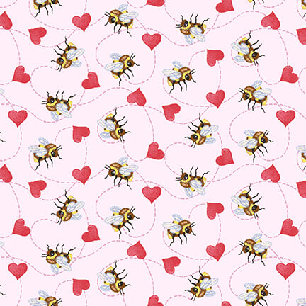Be Mine- Tossed Bees- Multi